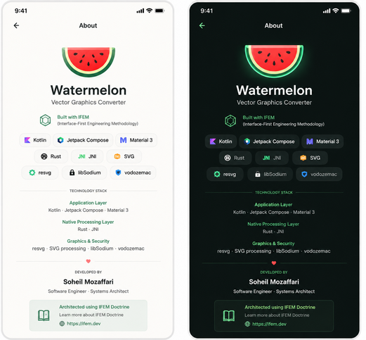 Watermelon Vector Graphics Converter interface